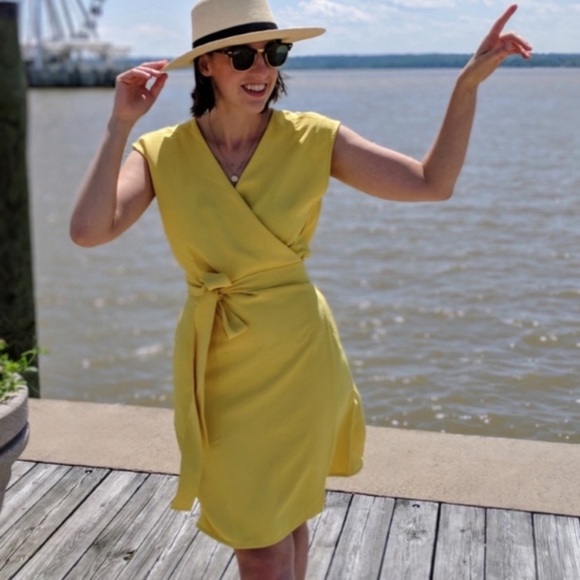 Everlane Dresses & Skirts - Everlane Japanese Go Weave Wrap Dress